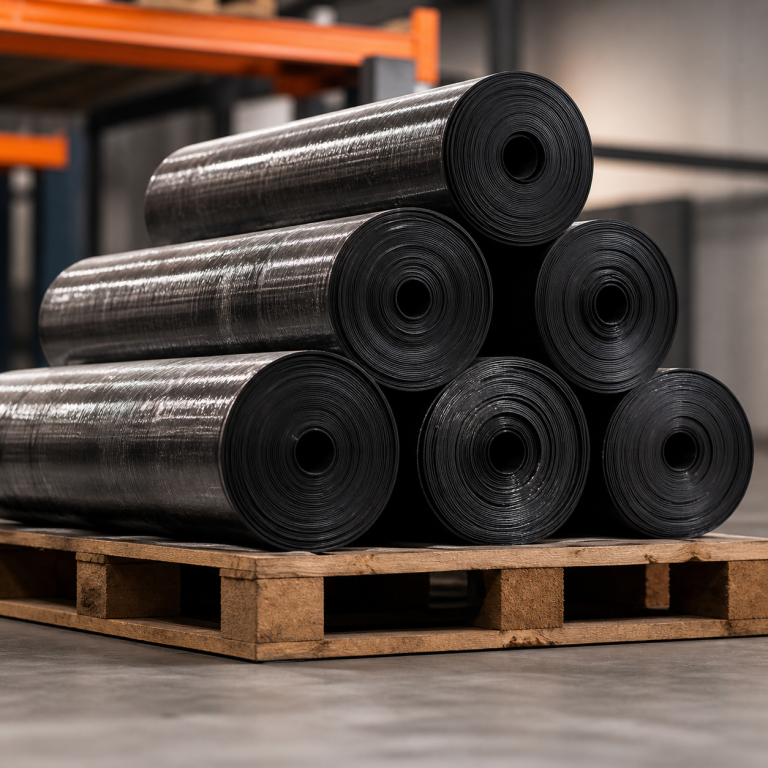 Technische Gummimatten und Fördergurte aus EPDM, NBR und weiteren Elastomeren als Rollenware